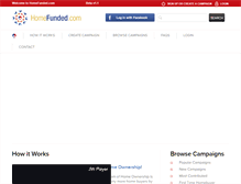 Tablet Screenshot of homefunded.com